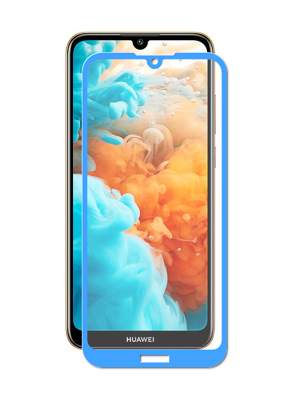 

Защитное стекло Media Gadget для Huawei Y6 2019 2.5D Full Cover Glass Full Glue Blue Frame MGFCHY6P19FGBL, MGFCHY6P19FGBL