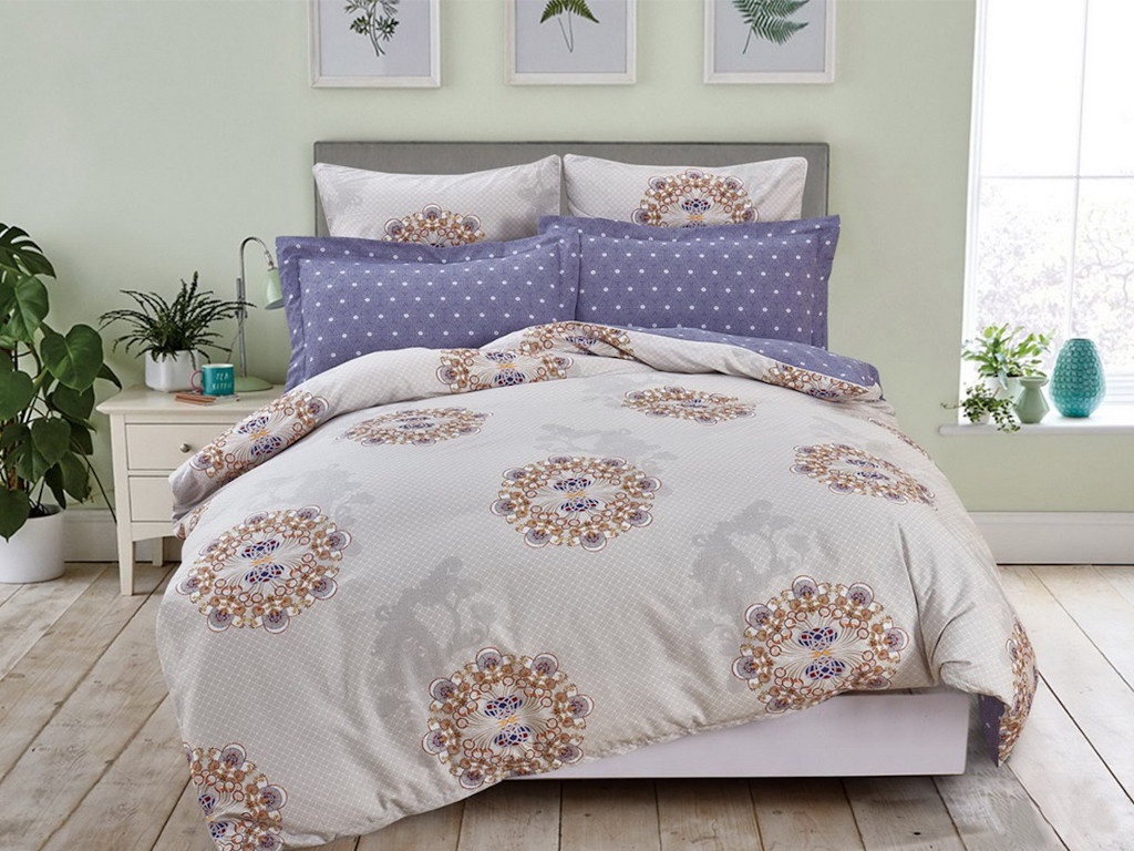

Постельное белье Cleo Satin Lux 20/387-SL Комплект 2 спальный Сатин, 20/387-SL