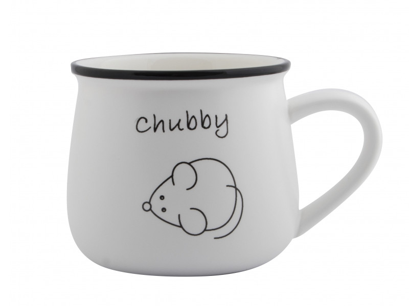 

Новогодний сувенир Эврика Мышонок кругляш 250ml 99384, 99384