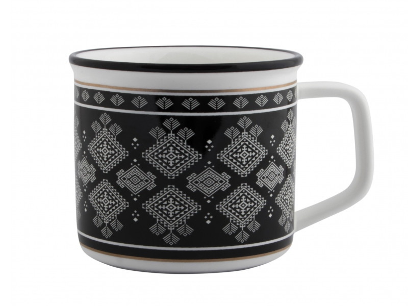 

Новогодний сувенир Эврика Зимние узоры 250ml Black 99389, 99389