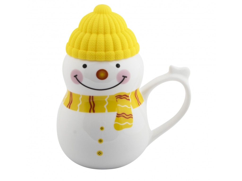 

Новогодний сувенир Эврика Снеговик растопи лёд 500ml Yellow 99404, 99404