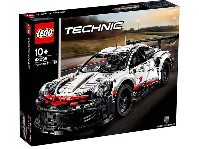 

Lego Technic Порше 911 RSR 1580 дет. 42096, Порше 911 RSR
