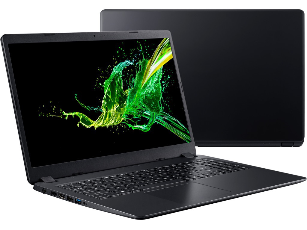 

Ноутбук Acer Aspire A315-54K-348J Black NX.HEEER.007 (Intel Core i3-7020U 2.3 GHz/4096Mb/1000Gb/Intel HD Graphics/Wi-Fi/Bluetooth/Cam/15.6/1920x1080/Linux), Aspire A315-54K-348J