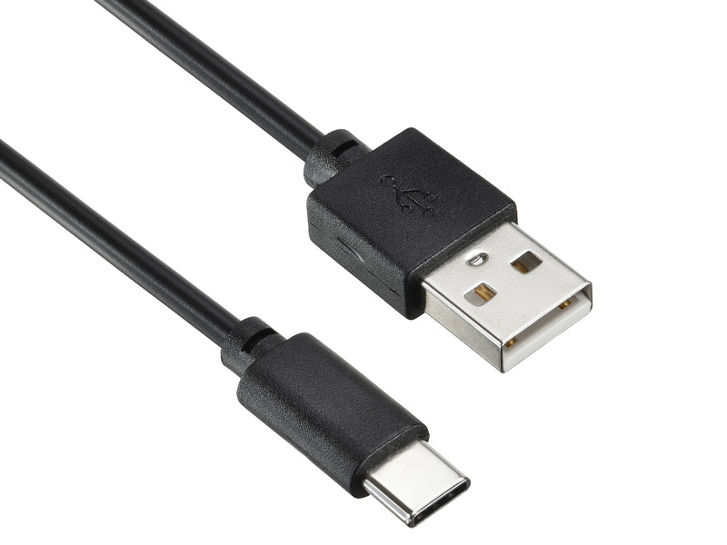 фото Аксессуар digma usb-a - usb type-c 1.2m black 1084557