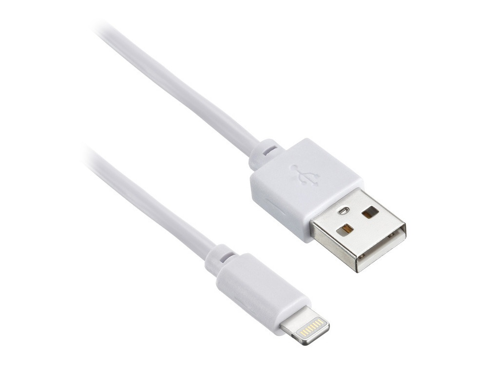 фото Аксессуар digma usb-a - lightning 0.15m white 1084549