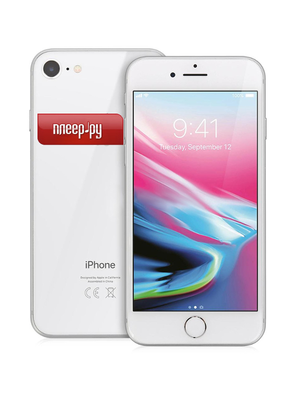 

Сотовый телефон APPLE iPhone 8 - 128Gb Silver MX172RU/A, MX172RU/A