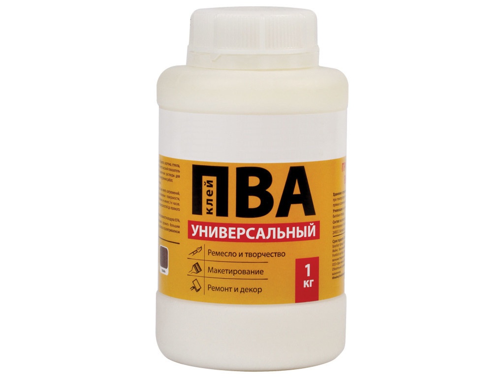 

Клей Brauberg ПВА 1kg 600983, 600983