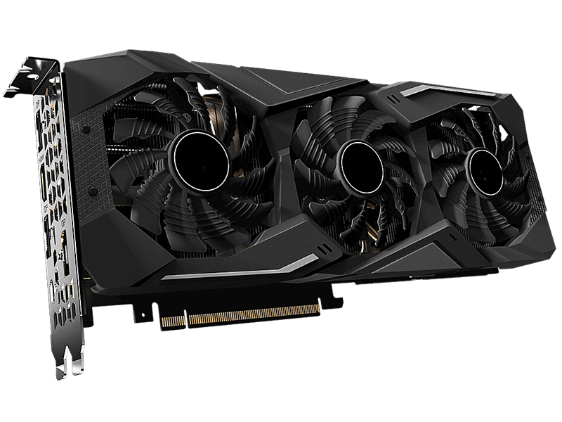 

Видеокарта GigaByte GeForce RTX 2070 Super Windforce OC 3X 8G 1785Mhz PCI-E 3.0 8192Mb 14000Mhz 256-bit HDMI 3xDP GV-N207SWF3OC-8GC, GeForce RTX 2070 Super Windforce OC 3X 8G