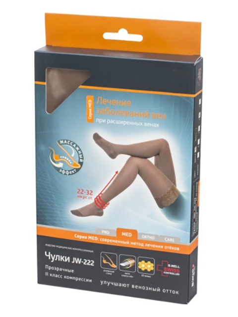 

B.Well Med JW-222 размер 4 II класс компрессии Natural 7640156392210, JW-222
