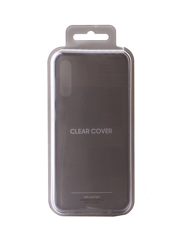 

Аксессуар Чехол для Samsung Galaxy A30s Clear Cover Transparent EF-QA307TTEGRU, EF-QA307TTEGRU
