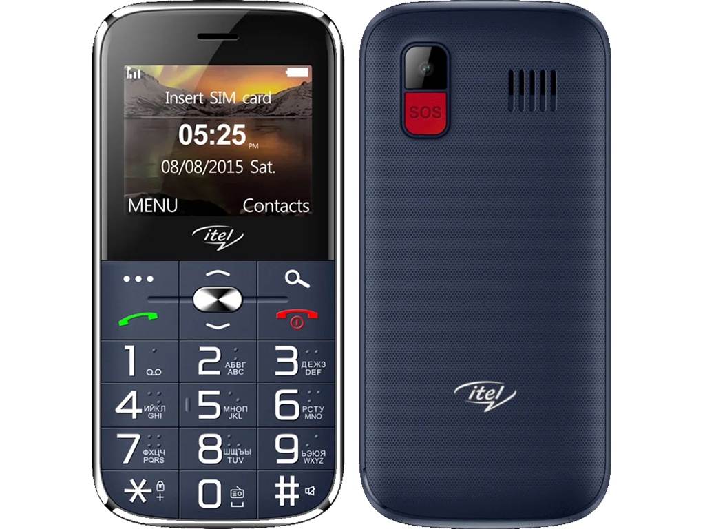 Zakazat.ru: Сотовый телефон itel IT2590 DS Deep Blue ITL-IT2590-DEBL