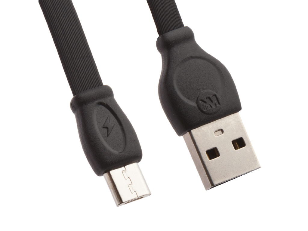 фото Аксессуар WK Fast Cable WDC-023 USB - Micro USB 1.0m Black 0L-00035284