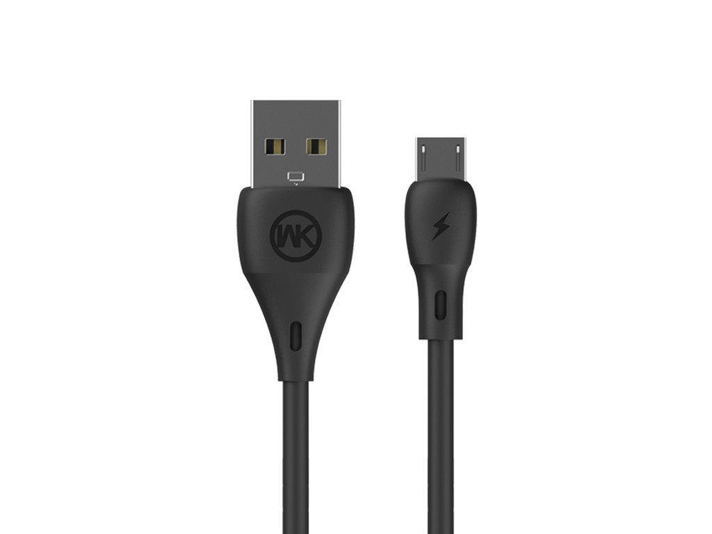 фото Аксессуар WK Full Speed WDC-072 USB - MicroUSB 1.0m Black 0L-00043327