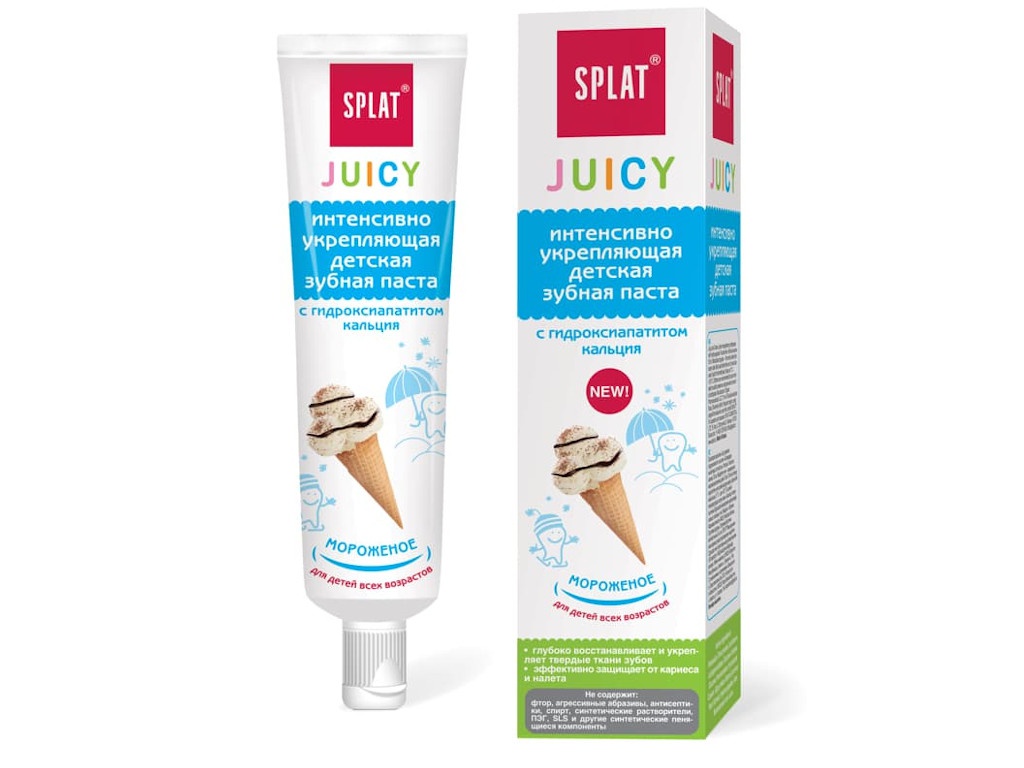 фото Зубная паста Splat Juicy Мороженое 35ml ДМ-182