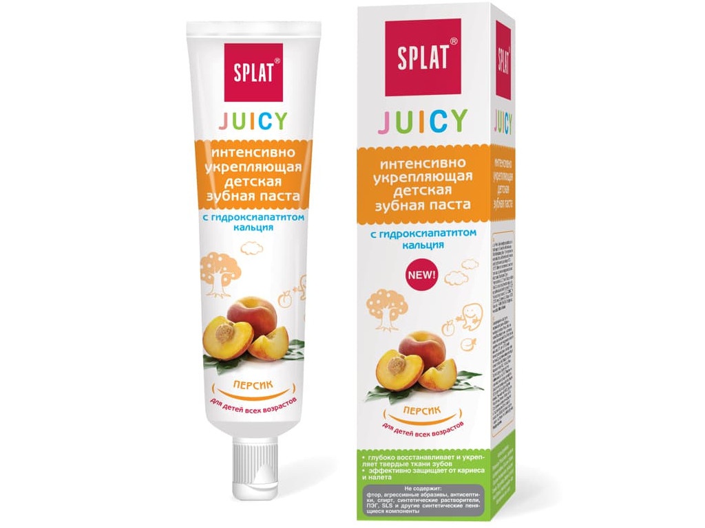 фото Зубная паста Splat Juicy Персик 35ml ДР-180