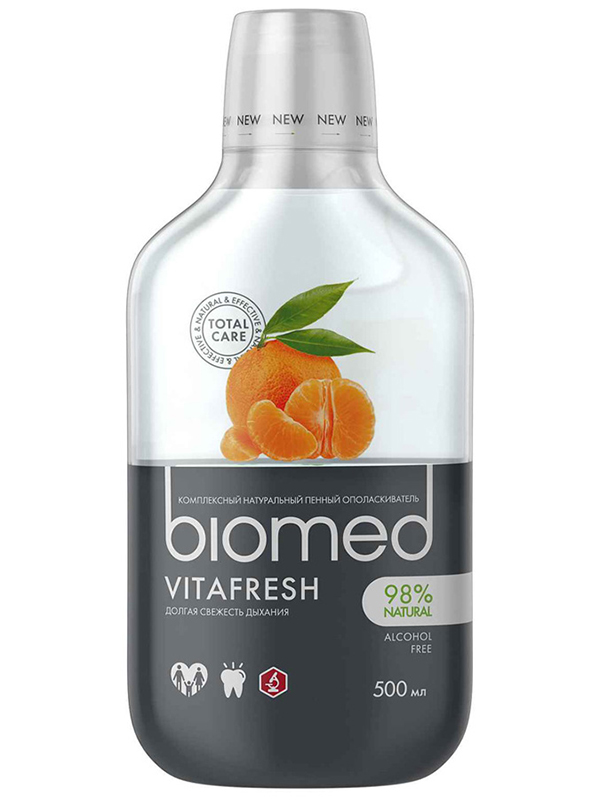 

Ополаскиватель для полости рта Biomed Vitafresh 500ml 109.03154.0101, 109.03154.0101