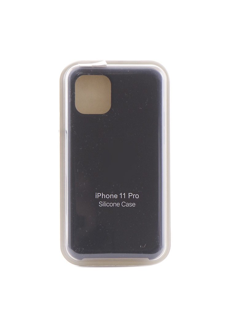 фото Чехол krutoff для apple iphone 11 pro silicone case midnight blue 10907