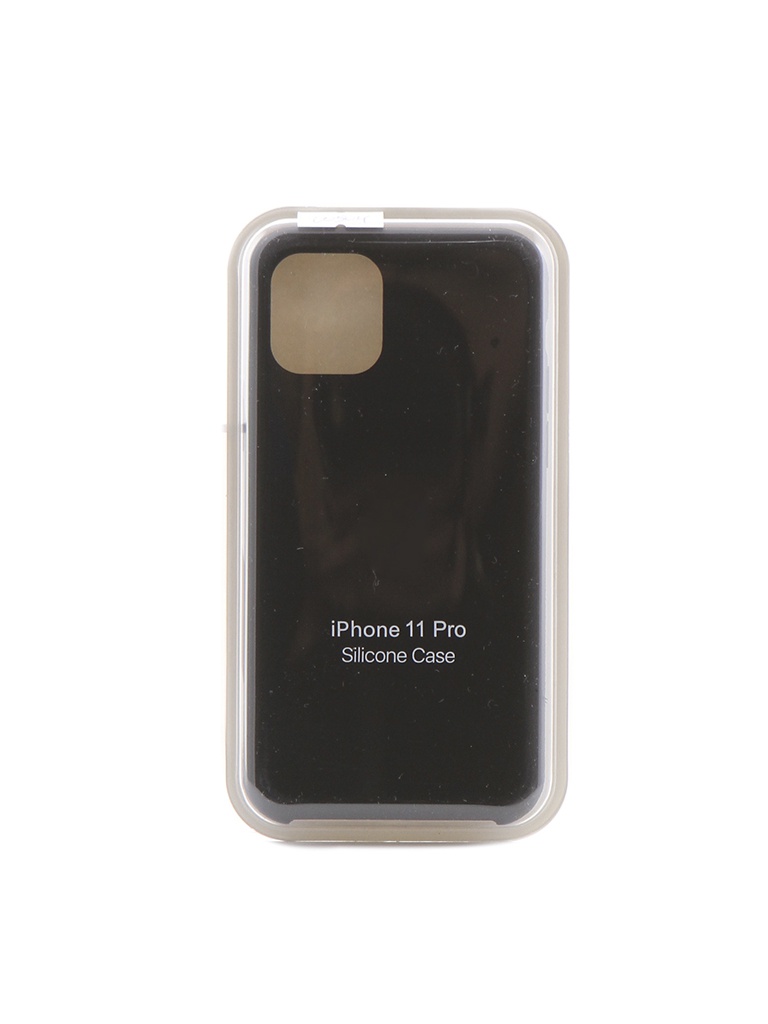 фото Чехол krutoff для apple iphone 11 pro silicone case black 10904