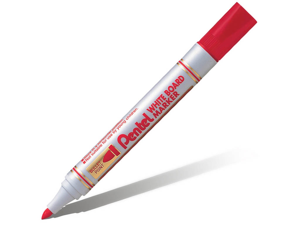 

Маркер Pentel 4.2mm Red MW85-B, MW85-B