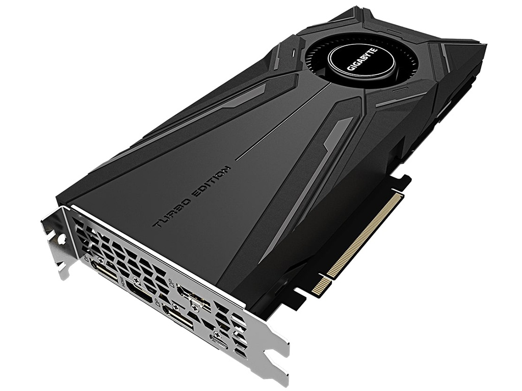 

Видеокарта GigaByte GeForce RTX 2080 Super Turbo 8G 1815Mhz PCI-E 3.0 8192Mb 15500Mhz 256-bit UCB-C HDMI 3xDP GV-N208STURBO-8GC, GeForce RTX 2080 Super Turbo 8G