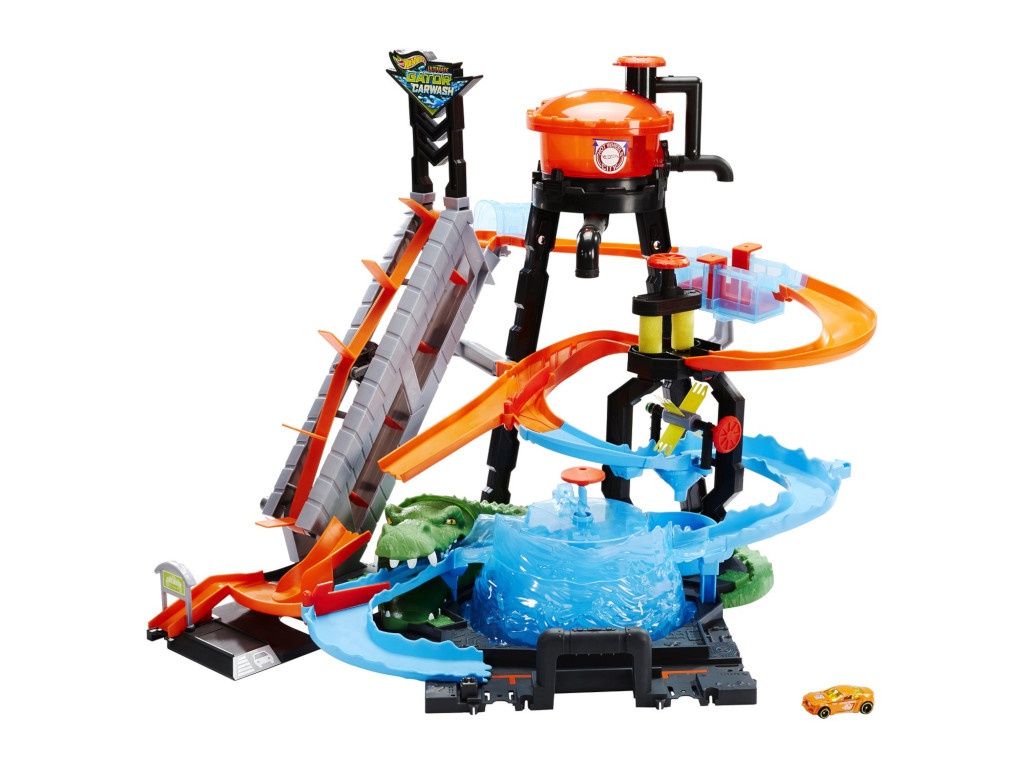 

Автотрек Hot Wheels Сити Невообразимая автомойка FTB67, Невообразимая автомойка