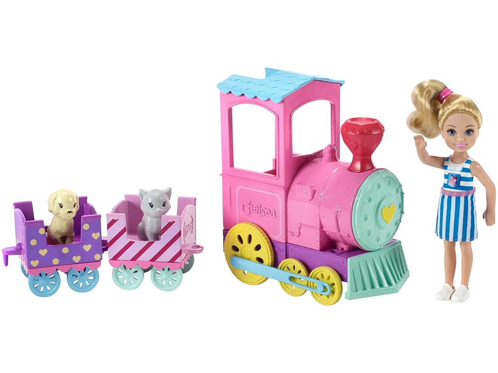 

Кукла Barbie Клуб Челси Паровозик FRL86, FRL86