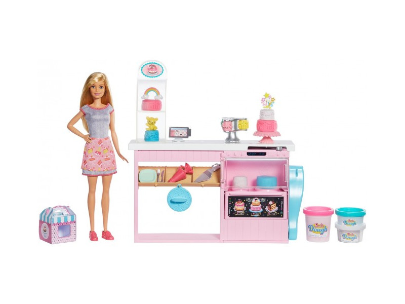 

Кукла Mattel Barbie Кондитерский магазин GFP59, Кондитерский магазин