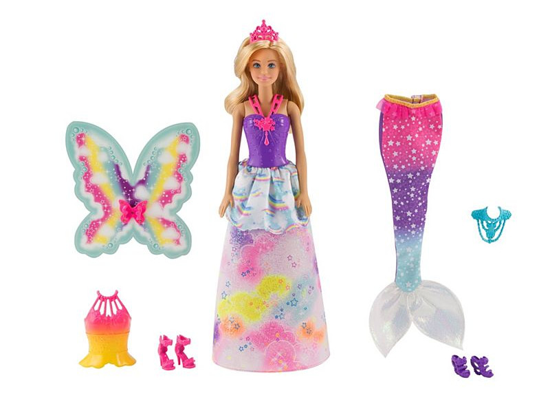 

Кукла Mattel Barbie Сказочная принцесса-фея-русалка FJD08, Сказочная принцесса-фея-русалка
