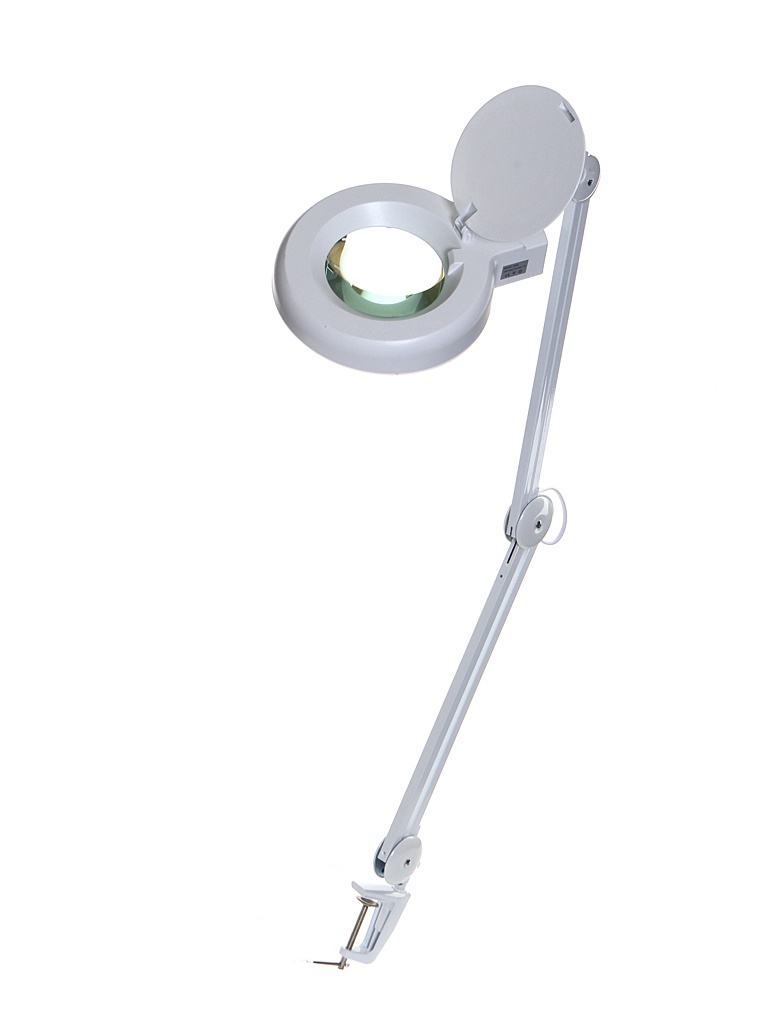 Лупа-лампа Zhengte 8606L 8x 90 LED лупа выдвижная кратность 4 линза 40 30мм