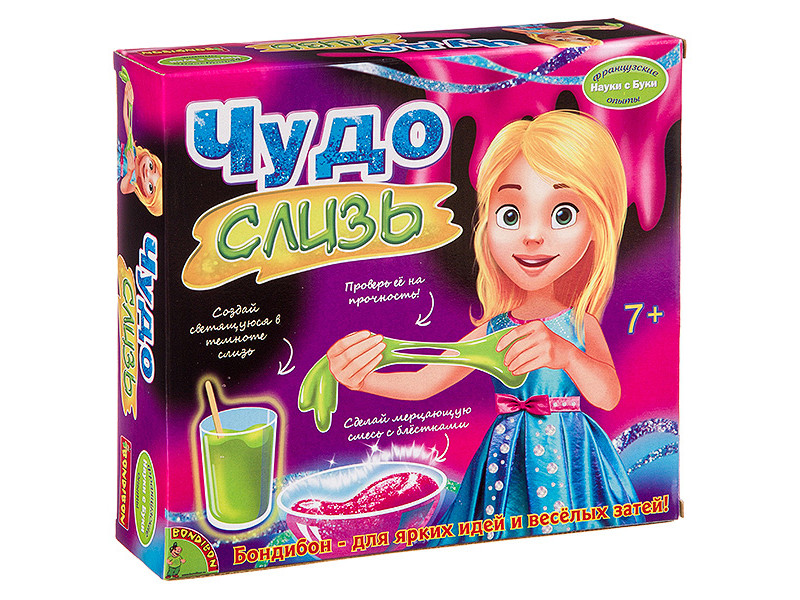 

Игра Bondibon Науки с Буки Чудо слизь ВВ3183, Чудо слизь