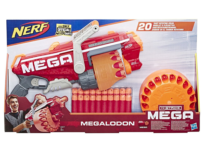 

Игрушка Hasbro Nerf Mega Мегалодон E4217EU4, Мегалодон