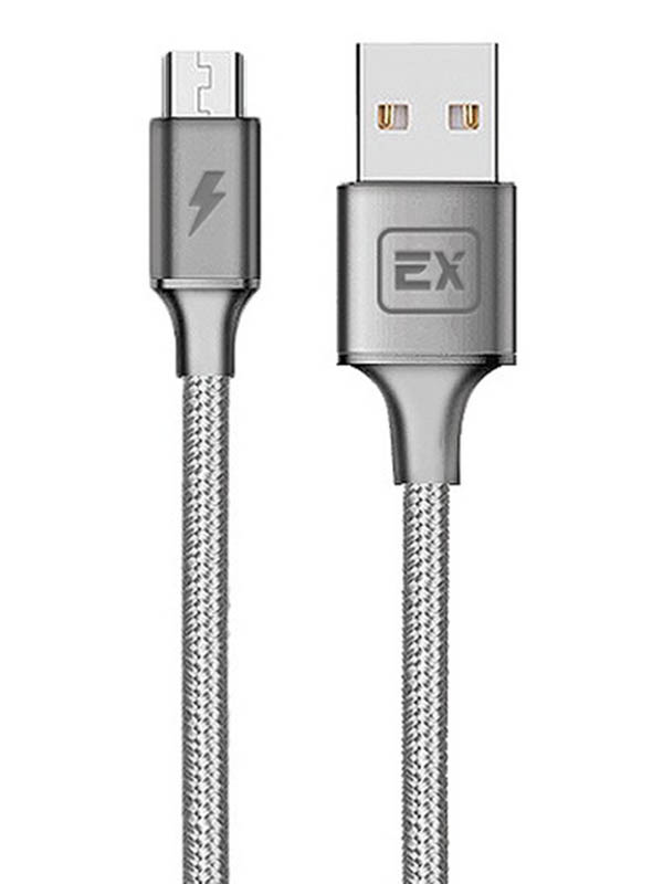 

Аксессуар Exployd USB - microUSB Classic 1m Grey EX-K-502, EX-K-502