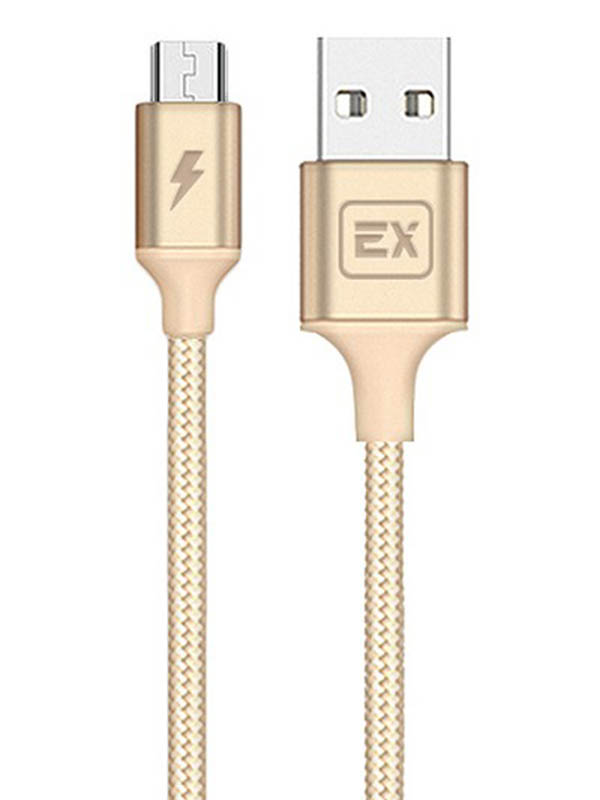 фото Аксессуар Exployd USB - microUSB Classic 1m Gold EX-K-503