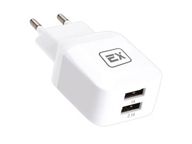 Зарядное устройство Exployd Classic 3.1A 2хUSB White EX-Z-613