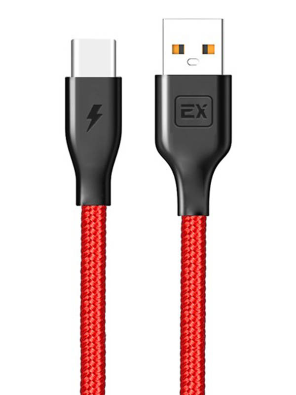 фото Аксессуар Exployd USB - TYPE-C Classic 1m Red EX-K-500