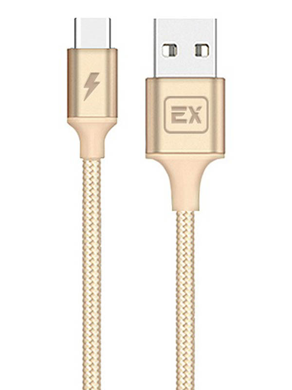 фото Аксессуар Exployd USB - TYPE-C Classic 1m Gold EX-K-509