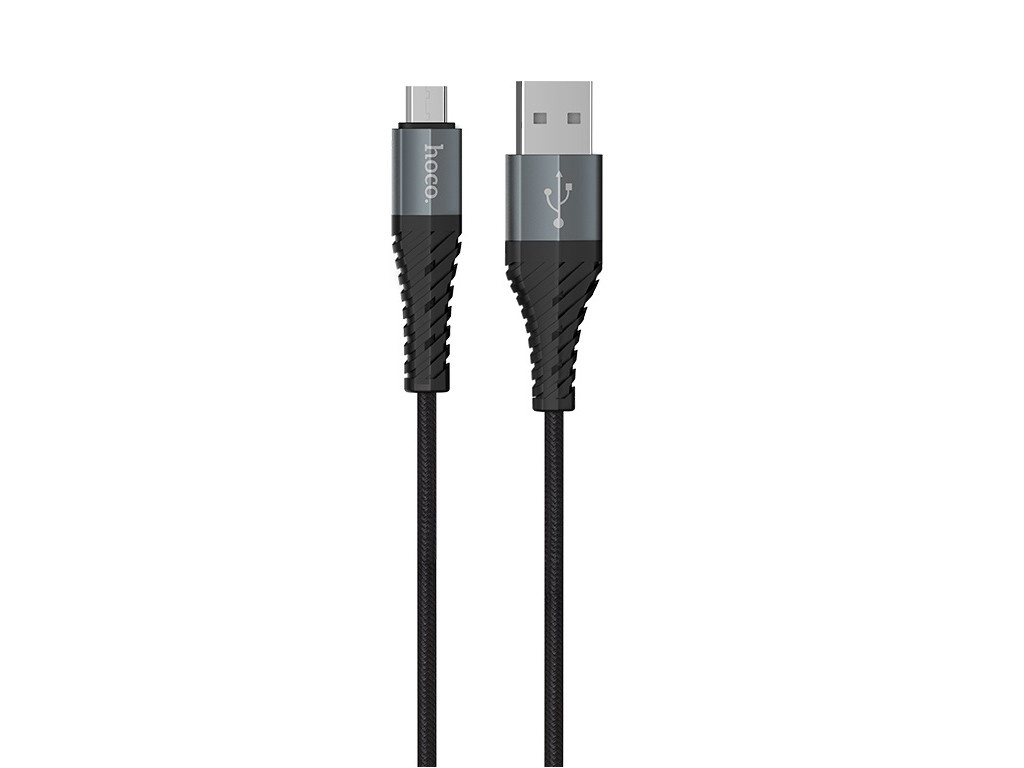 фото Аксессуар Hoco X38 Cool USB - MicroUSB Black