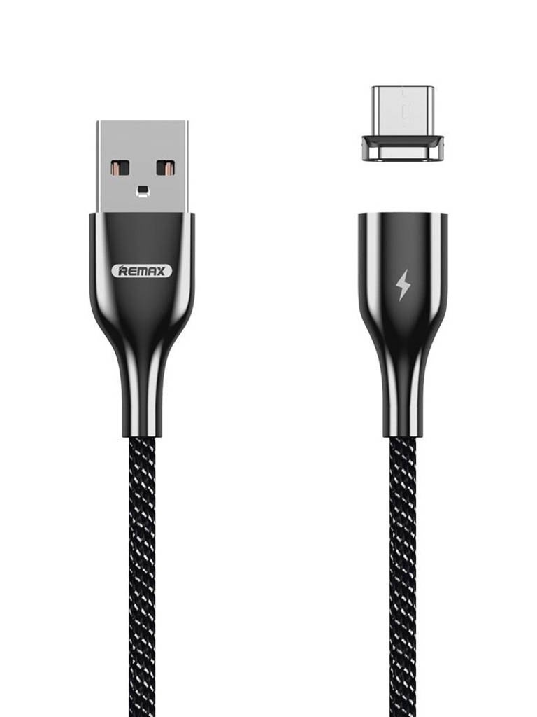 фото Аксессуар Remax Magnetic Series USB - Type-C Black RC-158a