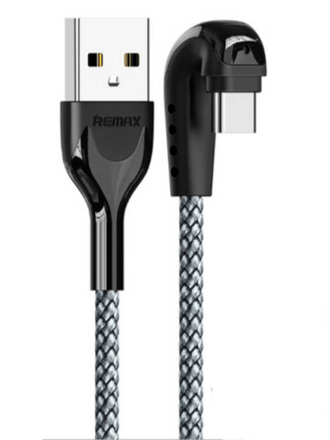 фото Аксессуар Remax Heymanba Series RC-097a USB - USB Type-C 1m Silver