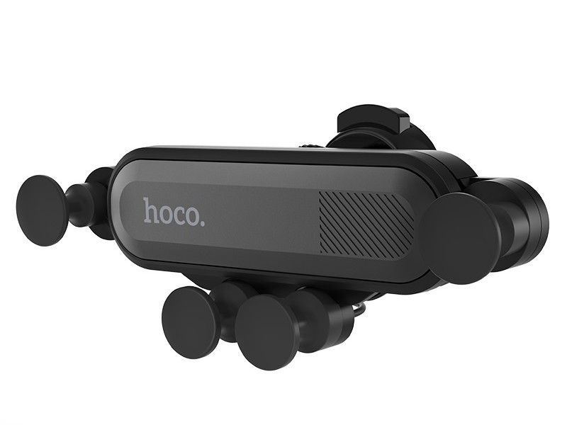 Держатель Hoco CA51 Air Outlet Gravity In-Car Holder Black