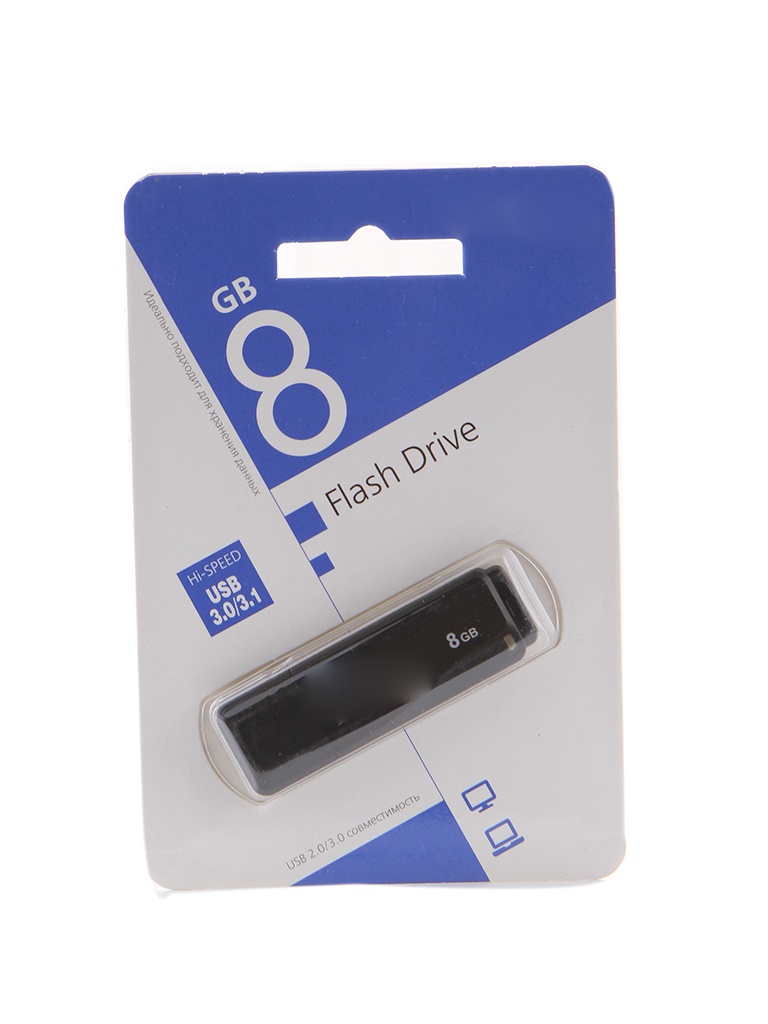 

USB Flash Drive 8Gb - SmartBuy LM05 USB 3.0 Black SB8GBLM-K3, LM05