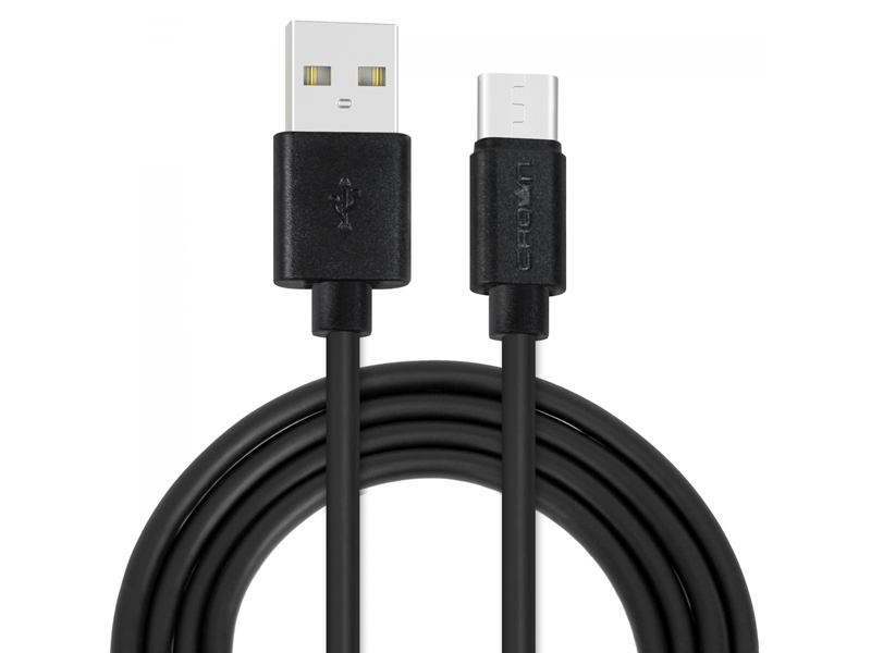 фото Аксессуар Crown CMCU-3012C USB - USB Type-C Black Crown micro