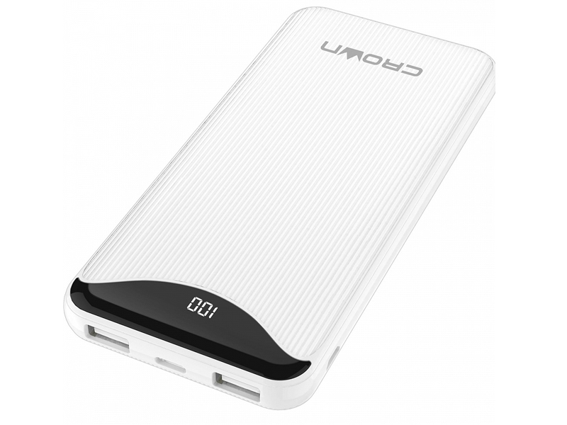 фото Внешний аккумулятор crown power bank cmpb-603 10000mah white crown micro