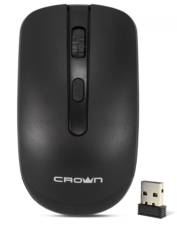 фото Мышь CROWN MICRO CMM-336W Black USB