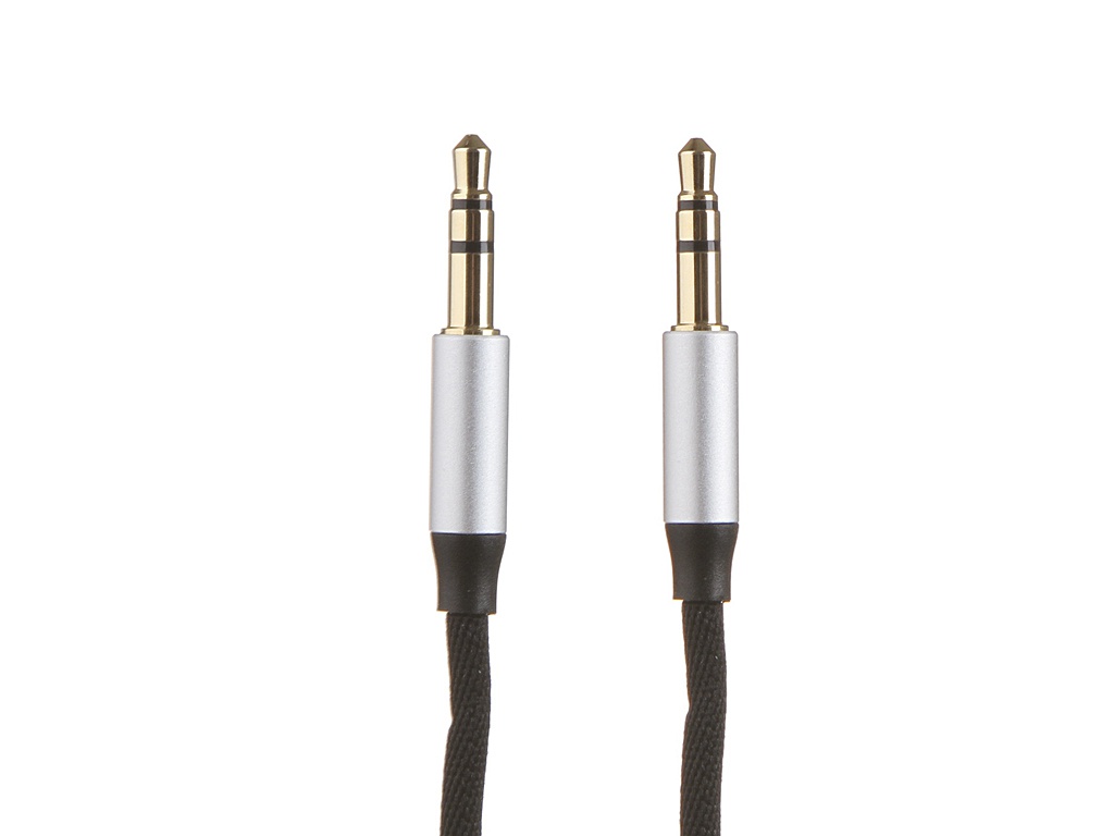  Baseus Yiven Audio Cable M30 Jack 3.5mm - Jack 3.5mm 1.5m Silver-Black CAM30-CS1