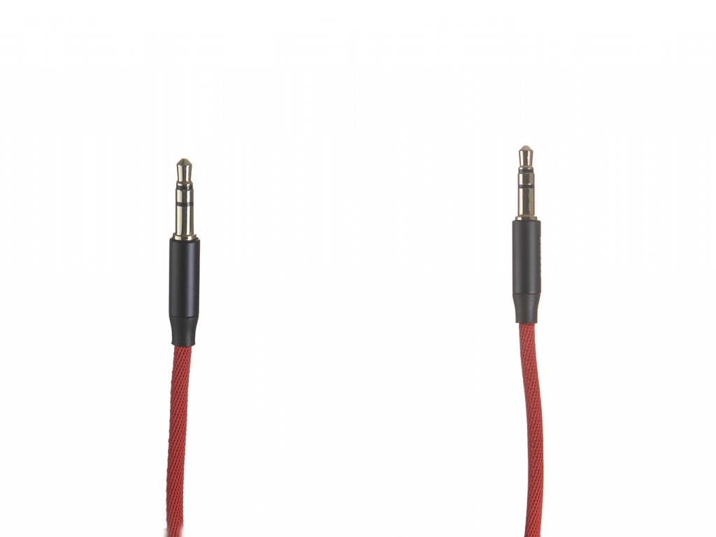 фото Аксессуар Baseus Yiven Audio Cable M30 Jack 3.5mm - Jack 3.5mm 1.5m Red-Black CAM30-C91