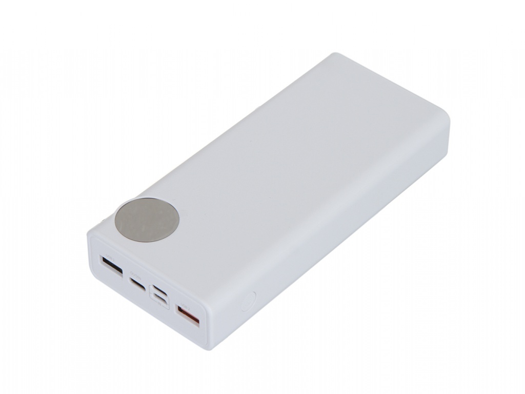 Внешний аккумулятор Baseus Power Bank Mulight Digital Display Quick Charge 20000mAh White PPALL-MY02
