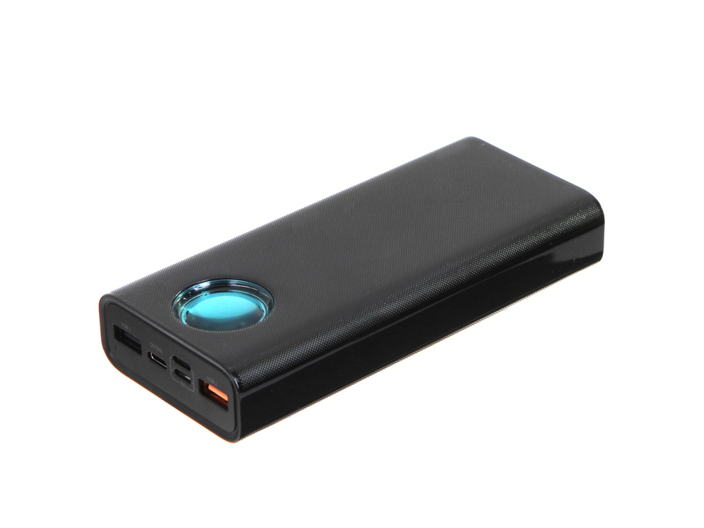 Внешний аккумулятор Baseus Power Bank Amblight Digital Display Quick Charge 20000mAh Black PPALL-LG01
