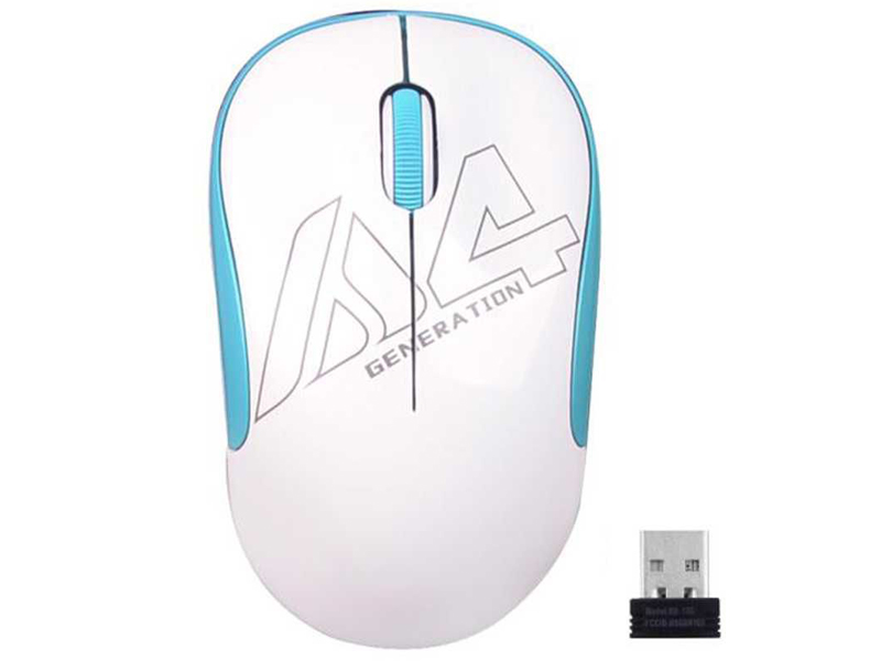 

Мышь A4Tech V-Track G3-300N White-Blue, G3-300N