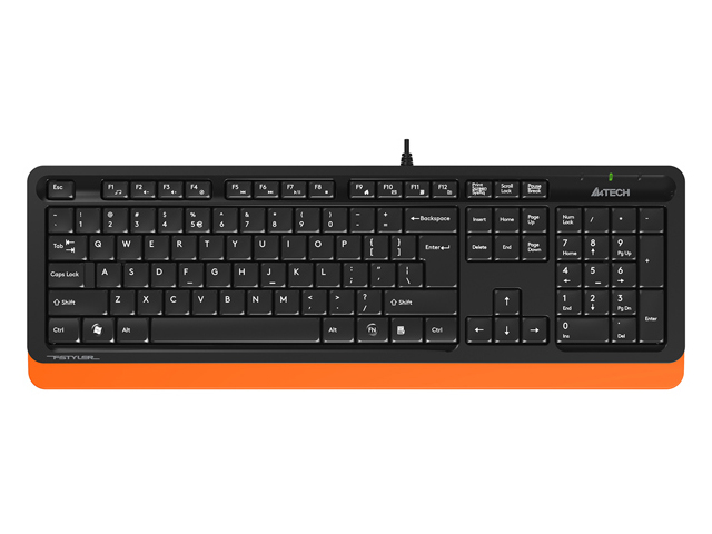 Клавиатура A4Tech Fstyler FK10 Black-Orange a4tech fstyler fk10